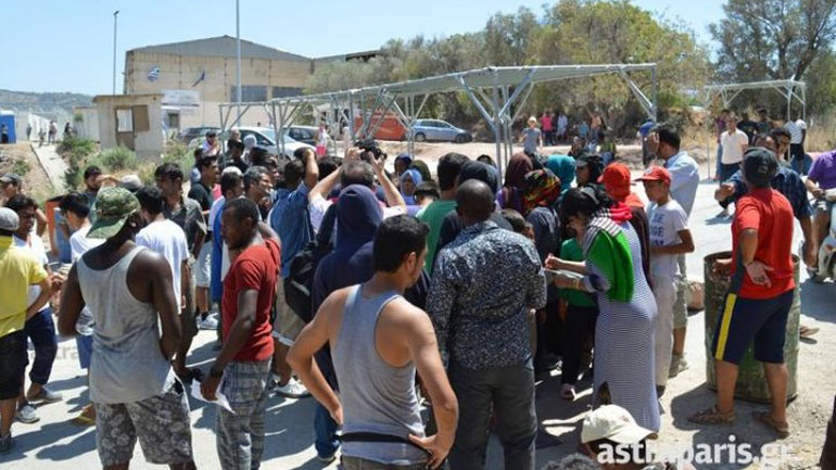 Χωρίς νερό πρόσφυγες και μετανάστες στην ΒΙΑΛ, καταγγέλλει το ΚΚΕ