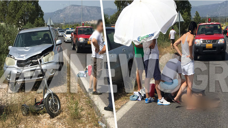 Τραγωδία στα Σπάτα: Τζιπ παρέσυρε ηλικιωμένο με αναπηρικό αμαξίδιο