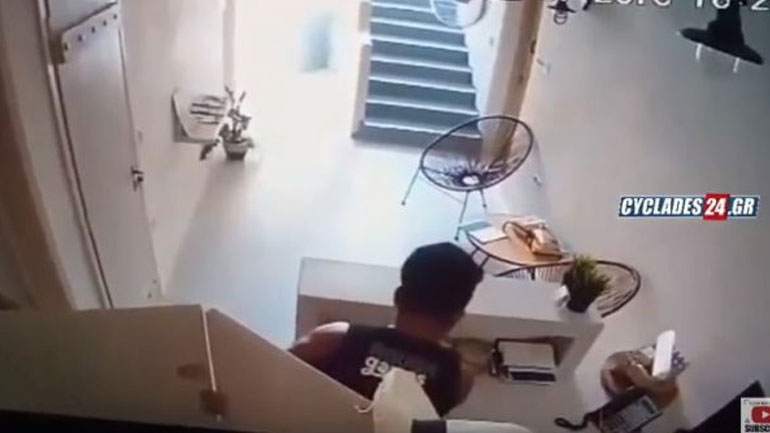 Νάξος: Ιδιοκτήτρια ξενοδοχείου αναζητεί κλέφτη μέσα από βίντεο