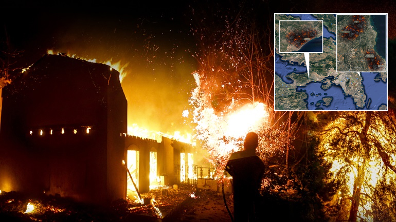 Περισσότεροι από 20 νεκροί από την πυρκαγιά στο Μάτι Περισσότεροι από 20 νεκροί από την πυρκαγιά στο Μάτι