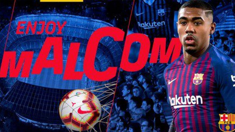 Η Μπαρτσελόνα «έκλεψε» τον Μάλκομ από τη Ρόμα
