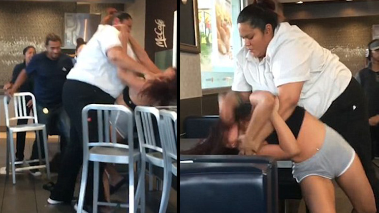 Υπάλληλος ξυλοκόπησε πελάτισσα που πέταξε μιλκσέικ πάνω της