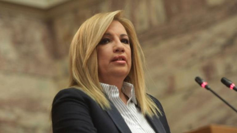 Φ. Γεννηματά: Οι ευθύνες της κυβέρνησης είναι εγκληματικές, πρέπει να φύγει