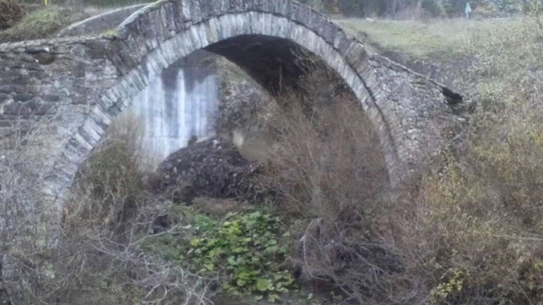Γρεβενά: Σωστικές εργασίες στο Πετρογέφυρο Ματσαγκάνη