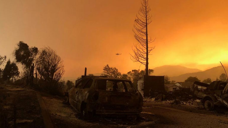 ΗΠΑ: Τουλάχιστον εννέα αγνοούμενοι από την τεράστια πυρκαγιά στην Καλιφόρνια