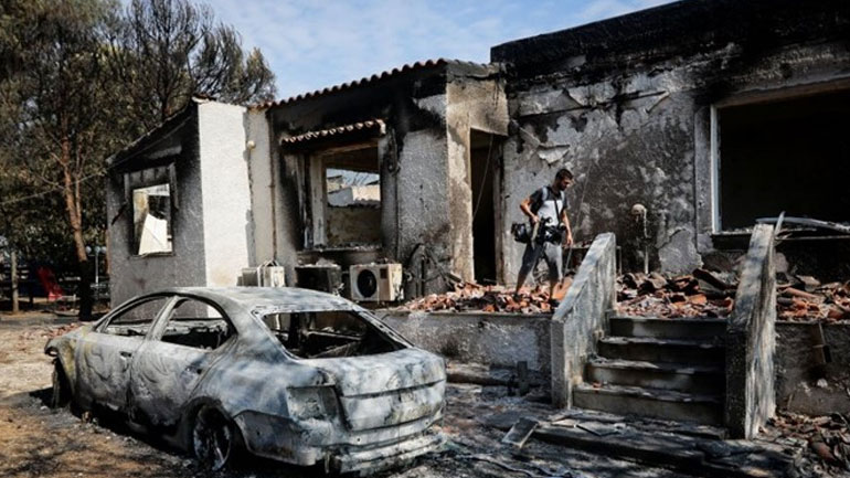 Κύπρος: 1.000 κιβώτια ανθρωπιστικής βοήθειας προς τους πυρόπληκτους της Αττικής