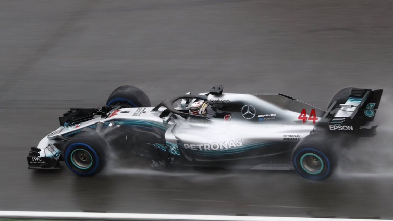 Formula 1: O Hamilton κατέκτησε με βροχή την Pole Position στην Ουγγαρία