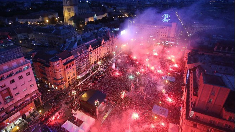 Έκθεση φωτογραφίας για την υποδοχή των Vatreni στο Ζάγκρεμπ