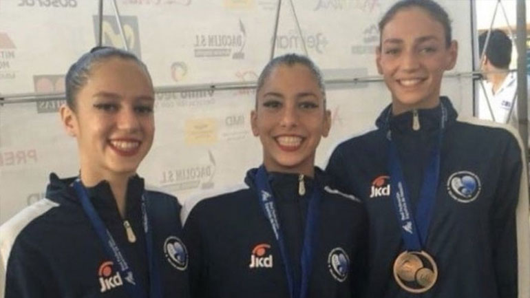 Καλλιτεχνική κολύμβηση: «Χάλκινο» το ελληνικό ντουέτο στη Σεβίλλη