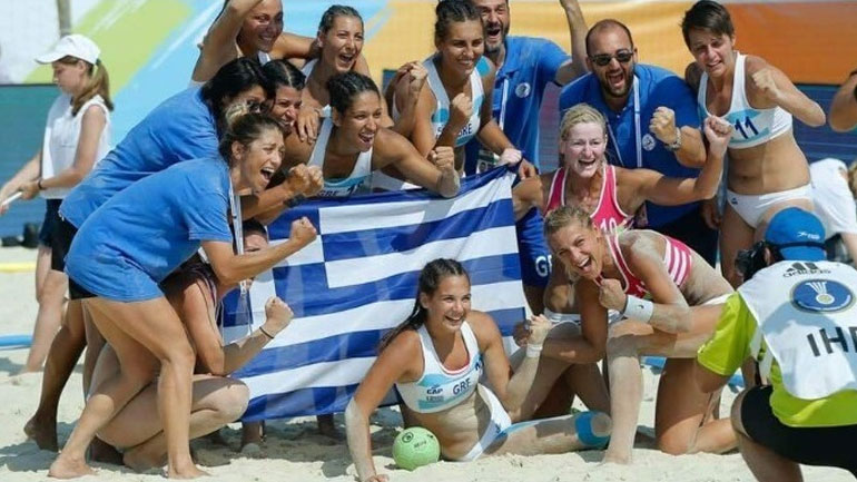 Μπιτς χάντμπολ γυναικών: Παγκόσμια πρωταθλήτρια η Ελλάδα!