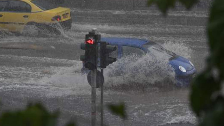 Γ.Γ. Πολιτικής Προστασίας: Προσοχή στις μετακινήσεις λόγω της έντονης βροχόπτωσης στην Αττική