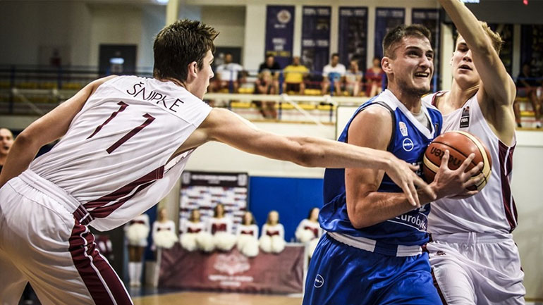 Μπάσκετ: «Λύγισε» κόντρα στην οικοδέσποινα, Λετονία η Εθνική Εφήβων