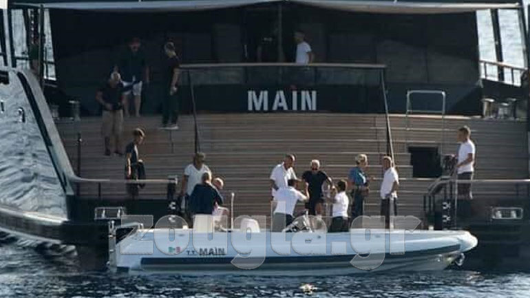 Στη Ρόδο με την υπερπολυτελή θαλαμηγό του ο σχεδιαστής Τζ. Αρμάνι