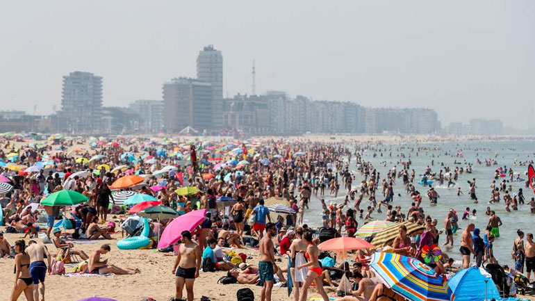 Πρωτοφανής καύσωνας στη Βόρεια Ευρώπη