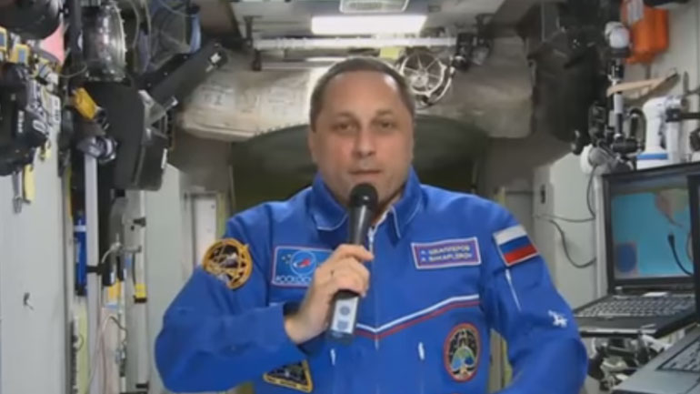 Ο κοσμοναύτης Αντόν Σκάπλεροφ εκφράζει τα συλλυπητήρια του για την τραγωδία στο Μάτι