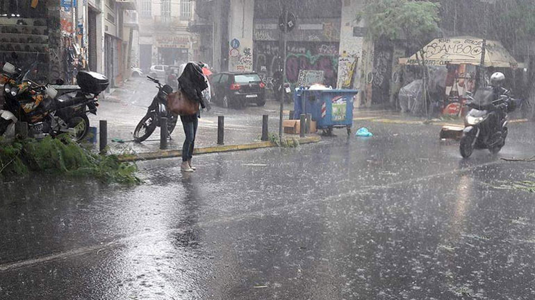 Έρχονται βροχές και καταιγίδες