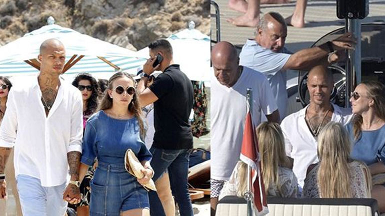 Διακοπές στο νησί των ανέμων για τον sexy κατάδικο και την κόρη του μεγιστάνα Topshop!