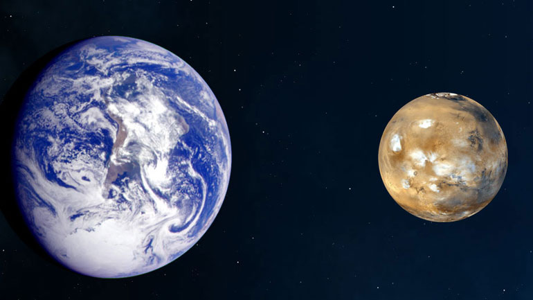 Τα μάτια στον ουρανό: Στην κοντινότερη απόσταση σήμερα Γη και Άρης