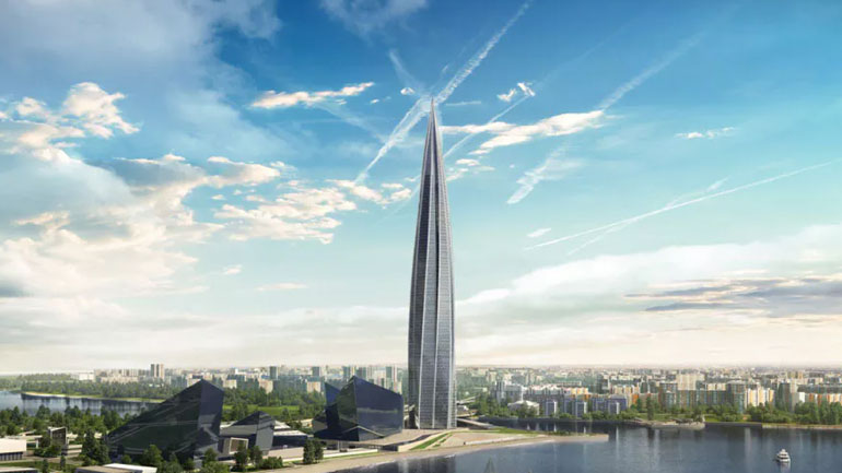 Στην Αγία Πετρούπολη ο πιο ψηλός ουρανοξύστης της Ευρώπης