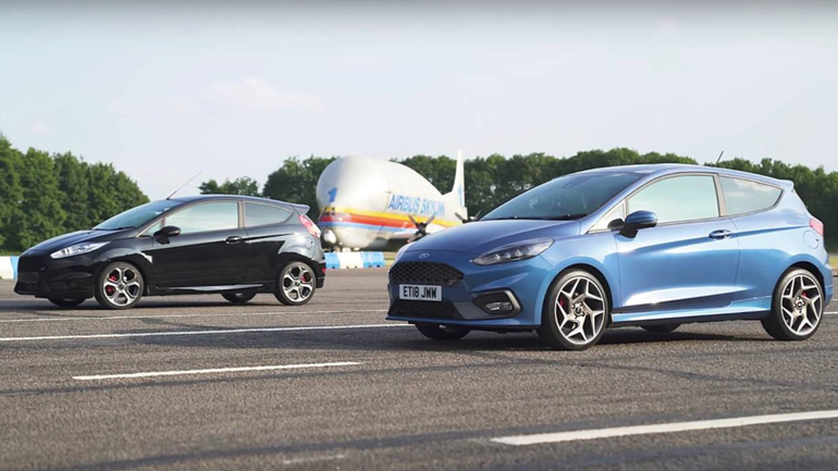 Κόντρα μεταξύ νέου και παλιού Fiesta ST