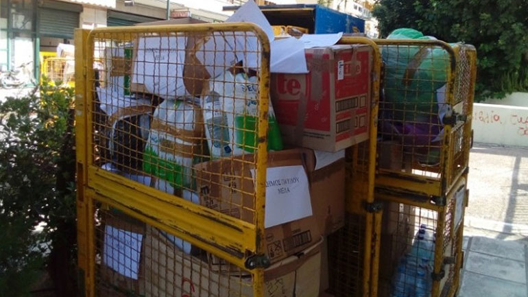 Αποστολή ανθρωπιστικής βοήθειας στους πυρόπληκτους από τον Δήμο Παύλου Μελά