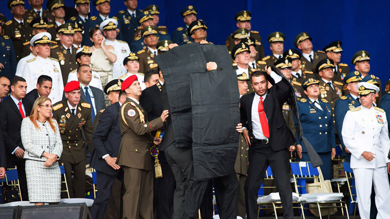 Απόπειρα δολοφονίας του Μαδούρο με drones