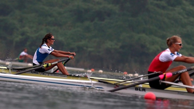 Κωπηλασία: Πέμπτη στον τελικό του σκιφ η Νικολαΐδου