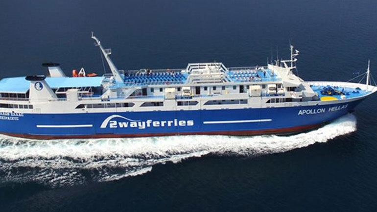 Μηχανική βλάβη στο πλοίο «Απόλλων Ελλάς»