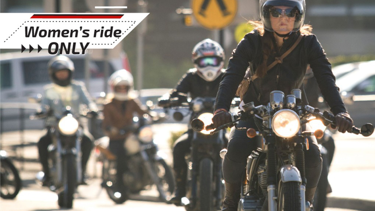 Δίτροχη εκδρομή μόνο για γυναίκες; Ναι, γιατί η μοτοσυκλέτα είναι γένους θηλυκού!