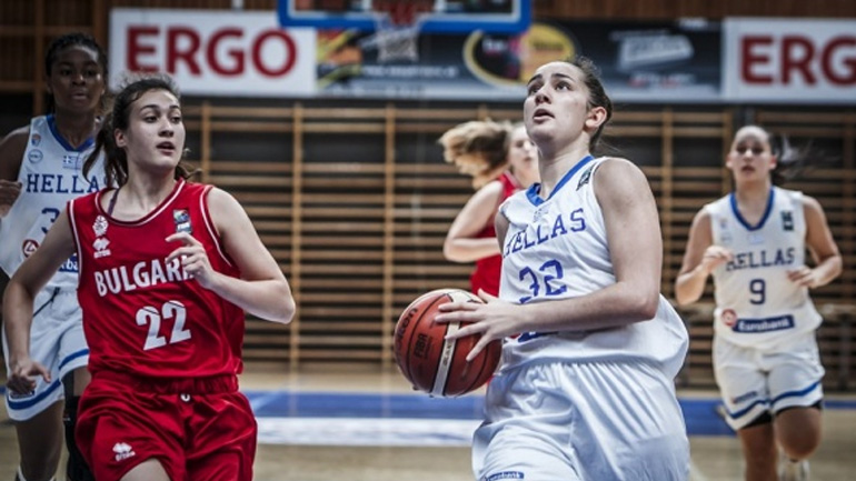 Μπάσκετ: Νίκη για τη Νεανίδων απέναντι στην Βουλγαρία