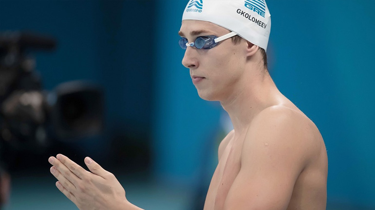 Ασημένιο μετάλλιο ο Κριστιάν Γκολομέεβ στα 50μ. ελεύθερο