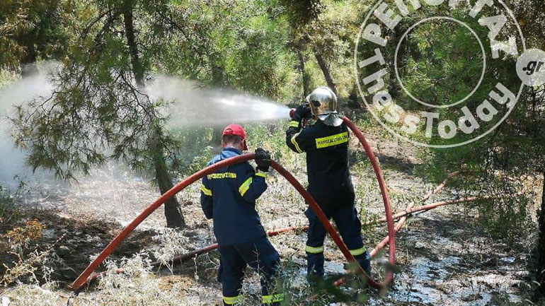 Θεσσαλονίκη: Συναγερμός στην πυροσβεστική για φωτιά στο Σέιχ Σου