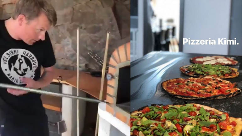 Εξπέρ στις πίτσες ο Raikkonen