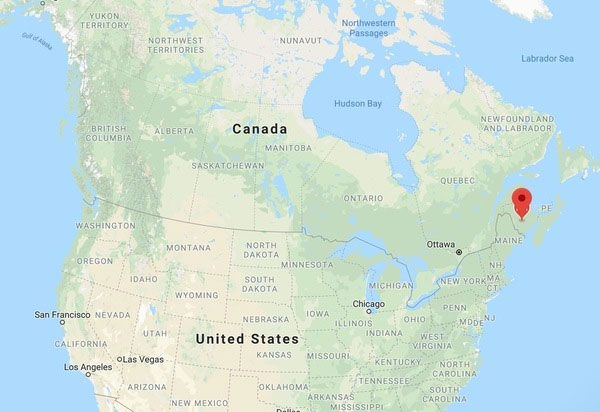 Χάρτης της περιοχής