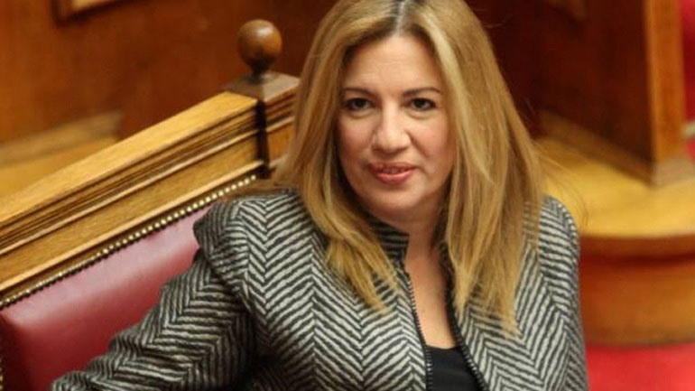 Συγχαρητήρια Φ. Γεννηματά στη Βούλα Παπαχρήστου για το χρυσό μετάλλιο στο τριπλούν