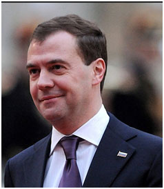 Ο Ντμίτρι Μεντβιέντεφ 