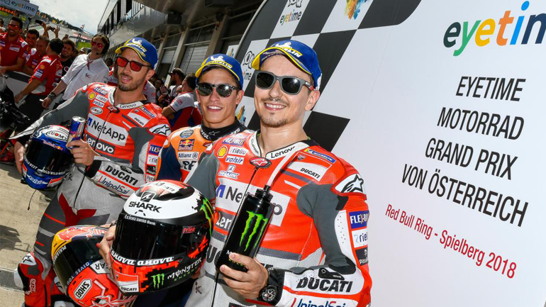 MotoGP 2018, Αυστρία: Pole Position στο όριο για Marquez!
