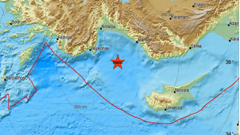 Σεισμός 4,3 Ριχτερ στην Τουρκία
