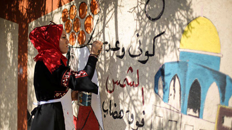 Ενοχλούν τα γκράφιτι τους Ισραηλινούς στο «Τείχος του Αίσχους» στην Παλαιστίνη