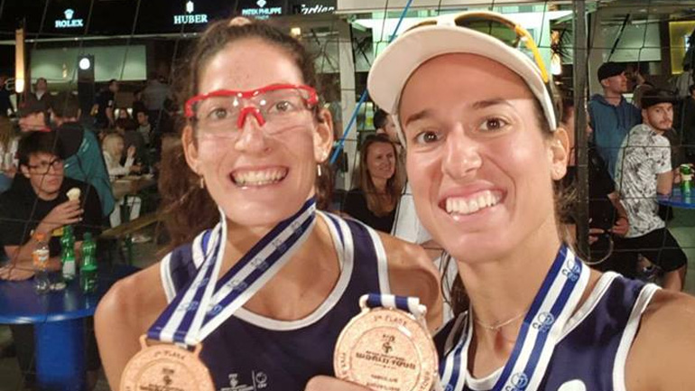 Χάλκινο μετάλλιο στο Λιχτενστάιν για Δήμητρα και Κωνσταντίνα!