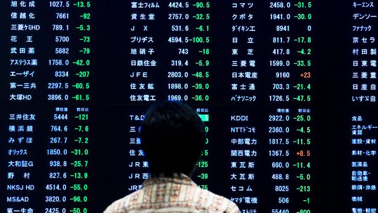 Πτωτικές τάσεις στο χρηματιστήριο του Τόκιο