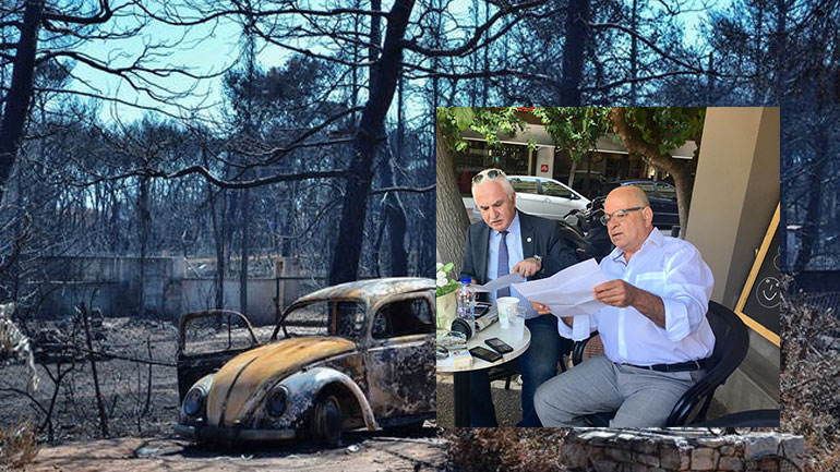 Υπόμνημα από την οικογένεια Χερουβείμ για την καταστροφή στο Μάτι