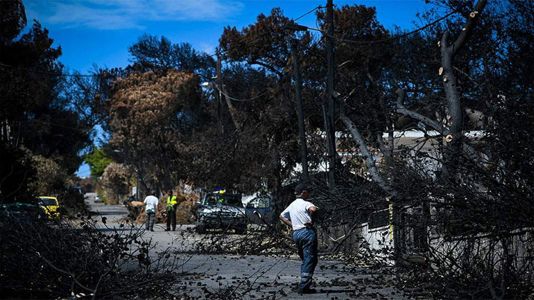 Καταβολή έκτακτης οικονομικής ενίσχυσης σε συνταξιούχους με μόνιμη κατοικία στις πυρόπληκτες περιοχές