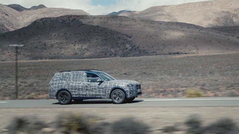 Από τους πάγους στην έρημο η BMW X7