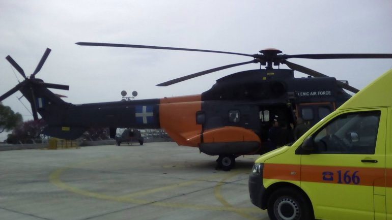 Χίος: Αερομεταφορά βρέφους με αναπνευστική δυσχέρεια από την Πολεμική Αεροπορία