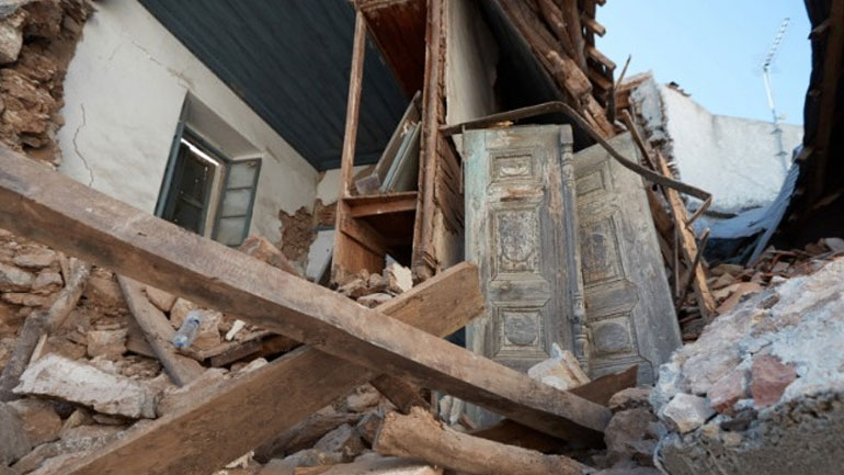 Σύσκεψη στη Βρίσα για τα μνημεία που υπέστησαν ζημιές από τον περσινό σεισμό