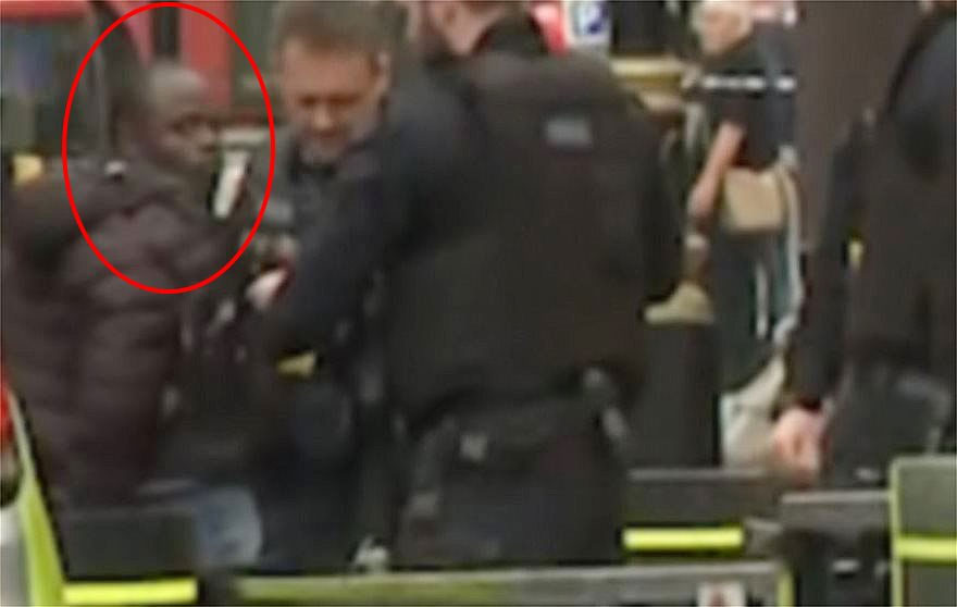 Ο οδηγός του αυτοκινήτου που έχει συλληφθεί