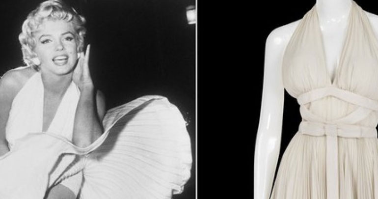 Σε δημοπρασία φορέματα και αυτόγραφο της Μέριλιν Μονρόε
