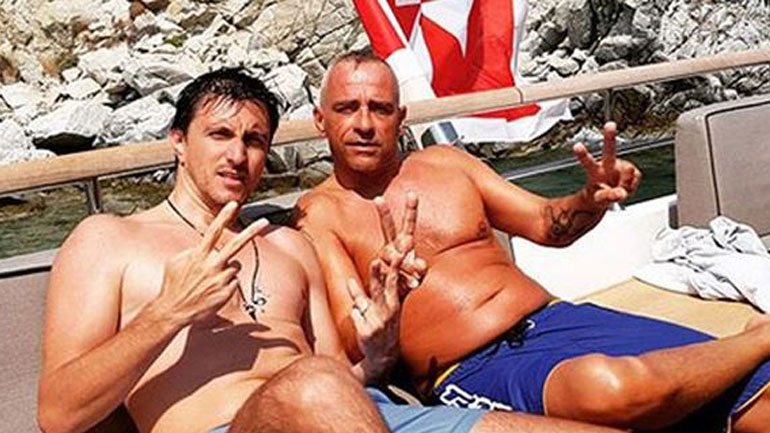 Eros Ramazzotti: Ξέγνοιαστες στιγμές στο νησί των ανέμων!