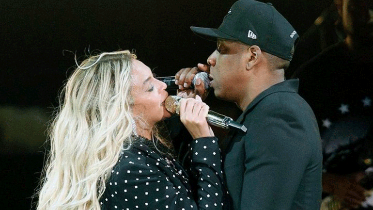 Μπιγιονσέ και Jay-Z αφιέρωσαν το show στην Αρίθα Φράνκλιν